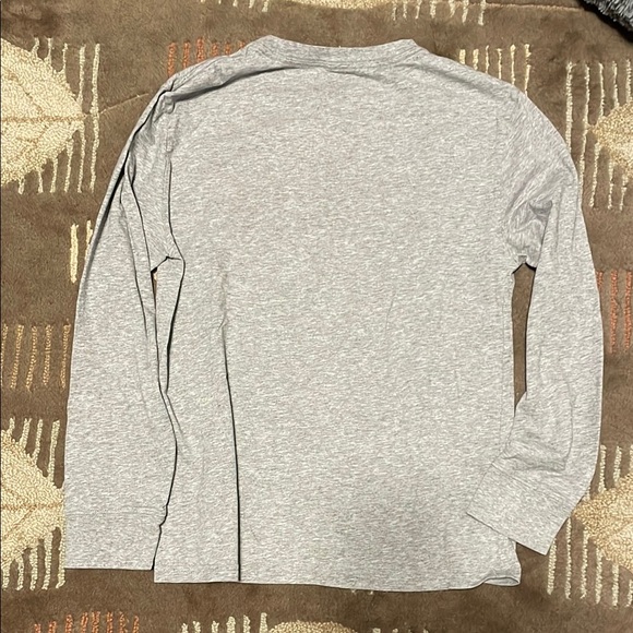 Polo by Ralph Lauren Kids Gray Long Sleeve with Pumpkin Letters - Picture 3 of 3